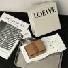 圖片 LOEWE 太妃糖色/棕褐色牛皮迷你三折短夾