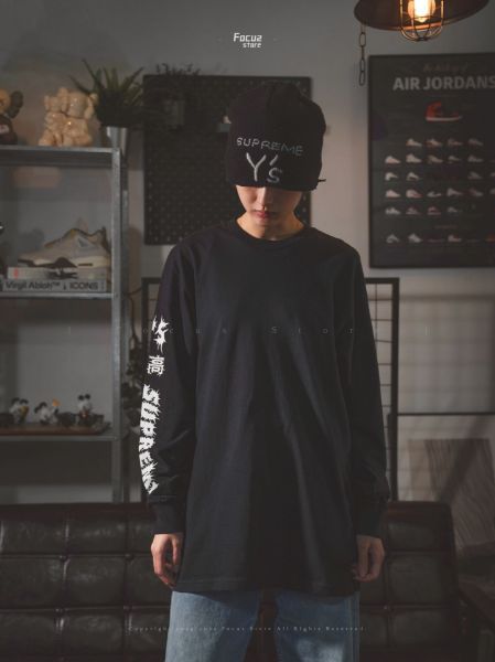 Yohji Yamamoto x Supreme FW25 Week3 L S Tee	