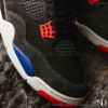 NICEDAY 現貨 Air Jordan 4 Rare Air 黑藍紅 黑 紅 藍 麂皮 經典 男鞋 AJ4 FV5029-003