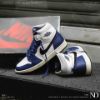 NICEDAY 現貨 Air Jordan 1 High OG 皇家藍 藍灰 灰 藍 麂皮 奶油底 DZ5485-100