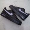 圖片 鞋教 預購 Nike Air Force 1'07 Low LV8 "Hydrangeas Black " 黑紫 紫羅蘭 縫線 HQ2037-001