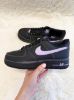 圖片 鞋教 預購 Nike Air Force 1'07 Low LV8 "Hydrangeas Black " 黑紫 紫羅蘭 縫線 HQ2037-001