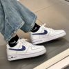 圖片 鞋教 預購 Nike Air Force 1'07 Low LV8 "White Deep Royal Blue" 白藍 縫線 HQ2037-004