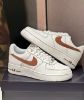 圖片 鞋教 預購 Nike Air Force 1'07 Low LV8 "Ivory Saddle Brown" 白棕 象牙白 縫線 HQ2037-101