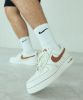 圖片 鞋教 預購 Nike Air Force 1'07 Low LV8 "Ivory Saddle Brown" 白棕 象牙白 縫線 HQ2037-101
