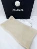圖片 「M.Y精品」Chanel 圍巾 AA9552 奶油白-「加厚款」100%喀什米爾羊毛