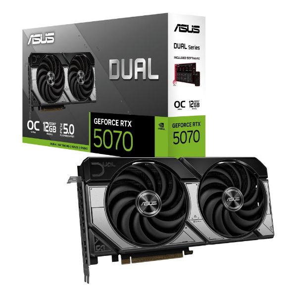 圖片 【ASUS 華碩】DUAL-RTX5070-O12G 顯示卡 RTX5070