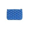 圖片 Goyard Senat Mini Pouch 帆布一字拉鍊零錢包(藍)