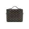 圖片 Goyard Muse Vanity Bag PM 帆布手提斜背化妝包(黑)