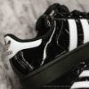 NICEDAY 現貨 Adidas Superstar 2 黑 漆皮 黑白 黑魂 板鞋 JS4009
