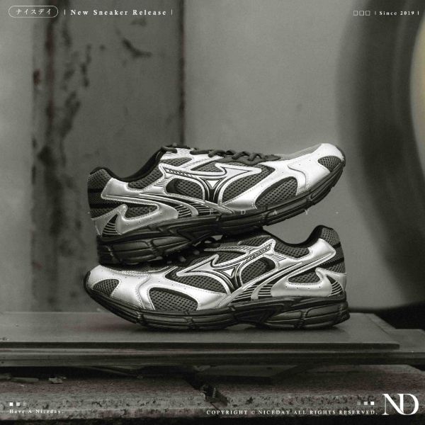 NICEDAY 代購 Mizuno Speed 2K 銀黑 銀 黑銀 灰 灰銀 慢跑鞋 機能 男女鞋 D1GH222919