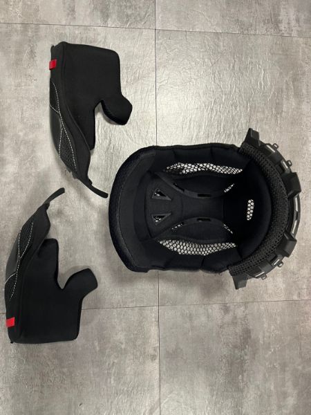 圖片 【台中硬了安全帽】NHK K5R 內襯組 王冠 頭頂 兩頰 耳邊 配件 新品 公司貨 含稅