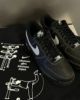 圖片 KTQ STORE ‧ 預購NIKE Air Force 1 Low LV8 黑荔枝皮革 灰銀勾 男鞋 HQ2037-006