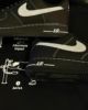 圖片 KTQ STORE ‧ 預購NIKE Air Force 1 Low LV8 黑荔枝皮革 灰銀勾 男鞋 HQ2037-006
