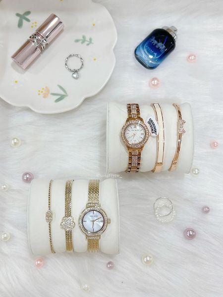 圖片  Anne Klein 三件組 手錶 情人節