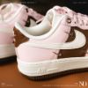 NICEDAY 現貨 Nike Air Force 1 '07 LX 小勾 草莓 巧克力 粉棕 女鞋 IO7595-211
