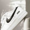 NICEDAY 代購 Supreme x Nike Air Force 1 Low 白 白黑 白色 小標 黑勾 聯名 特殊色 CU9225-102