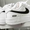 NICEDAY 代購 Supreme x Nike Air Force 1 Low 白 白黑 白色 小標 黑勾 聯名 特殊色 CU9225-102