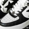 NICEDAY 代購 BAPE STA™ 復古 黑白 白黑 板鞋 猩猩 牛皮革 Force 男鞋 0ZXSHM191305O