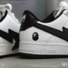 NICEDAY 代購 BAPE STA™ 復古 白黑 白 流星 板鞋 猩猩 Force 男鞋 0ZXSHMX91314M