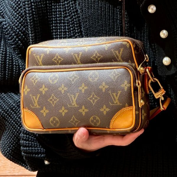 圖片 《現貨最低特價 》Louis Vuitton LV Monogram Nil 多用途肩背包 男女皆適合