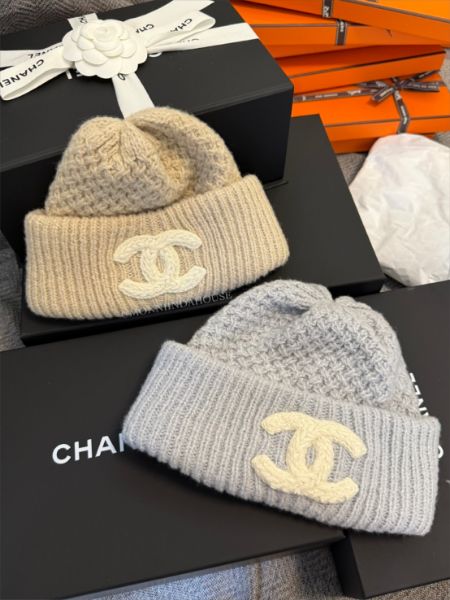 圖片 CHANEL毛帽 菠蘿款