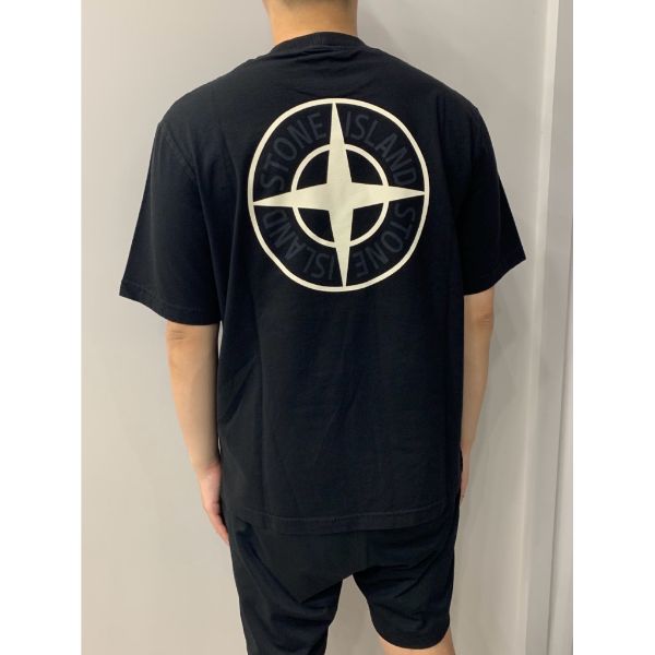 圖片 Stone island 石頭島 經典背後羅盤設計 短袖T恤上衣