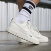 圖片 Nike Air Force 1 黑小勾 刺繡 奶油白 女鞋 HF1058-133