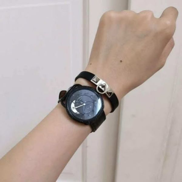 圖片 Hermes 黑銀cdc mini手環