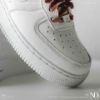 NICEDAY 現貨 Nike Air Force 1 '07 白 酒紅 復古 天鵝絨 鞋帶 經典 皮革 休閒鞋 HV4403-600