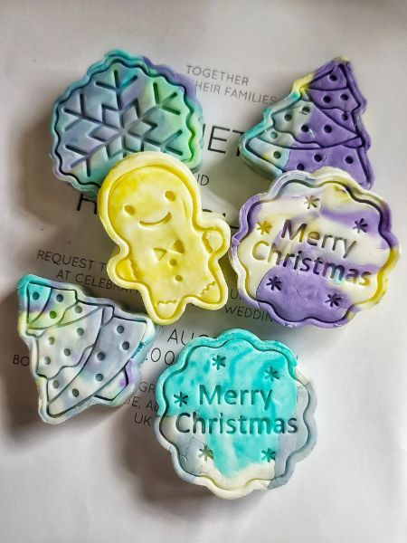 圖片 🙆個人可課_【手工皂餅/聖誕皂餅 Soap Cake】