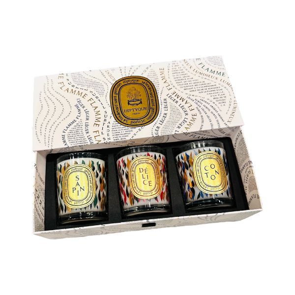 圖片 DIPTYQUE 2023聖誕限量蠟燭禮盒(70G*3)