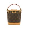 圖片 Louis Vuitton 展示品 Nano Noe 帆布斜背迷你二用水桶包(M81266-咖)