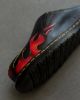 Dr Martens San Flame Mules Black  Vibrant Red 41605001	
