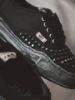 Maison MIHARA YASUHIRO Baker OG Sole Studded Canvas Low top Sneaker BlackMMY  A15FW733	