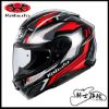 圖片 OGK KABUTO AEROBLADE 6 ADACT 亮黑紅 公司貨 全罩 空氣刀 6 日本