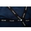 圖片 CELINE 新款LOGO棉質刺繡字母棒球帽 (海藍色/M)