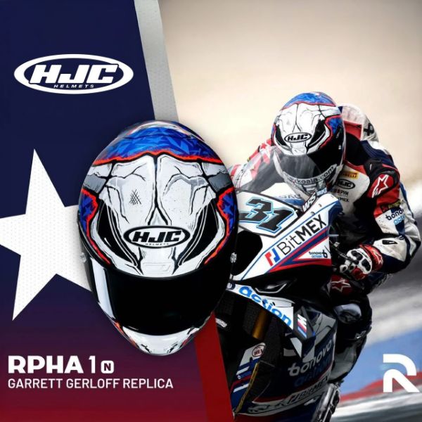 圖片 UPC騎士精品_台中店  HJC RPHA 1 Garrett Gerloff  限量 頂級選手帽 安全帽