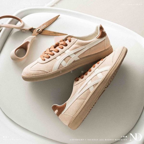 NICEDAY 代購 Onitsuka 鬼塚虎 Tokuten 粉白 白 粉 桃紅 板鞋 女鞋 1183A907-704