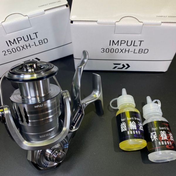 圖片 三郎釣具//Daiwa 24IMPULT LT 手煞車捲線器 IMPULT白蟳 磯釣 24年秋磯款