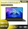 圖片 MSI 微星VenturePro 16 AI 16吋 AI筆電黑色(Ultra 7 155H/16GB/512GB/RTX4050-6G/WIN11/A1VEG-005TW)🎈送保護套/滑鼠墊/鍵盤膜🎈