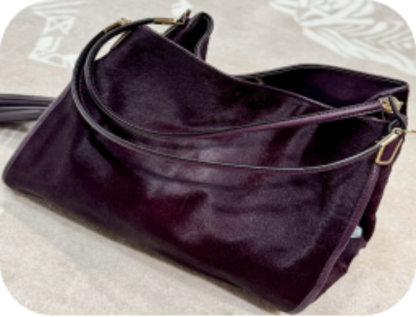 圖片 7成新/coach 牛皮馬毛 肩背包