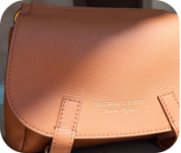 圖片 7成新/bureberry 牛皮單肩包