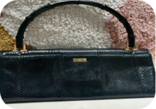 圖片  gucci 蜥蜴皮單肩包