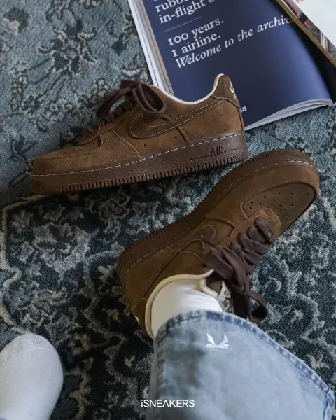 iSNEAKERS 現貨 Nike Air Force 1 Low "Cacao Wow" 巧克力 FQ8901-259