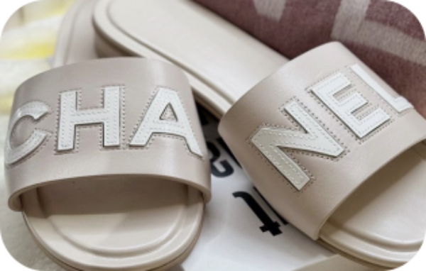 圖片 9.9新 chanel 拖鞋