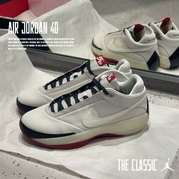 NICEDAY 代購  Air Jordan 40 PF Chicago 芝加哥 白紅 經典 公牛 喬丹 紅 白 黑 IQ4088-100