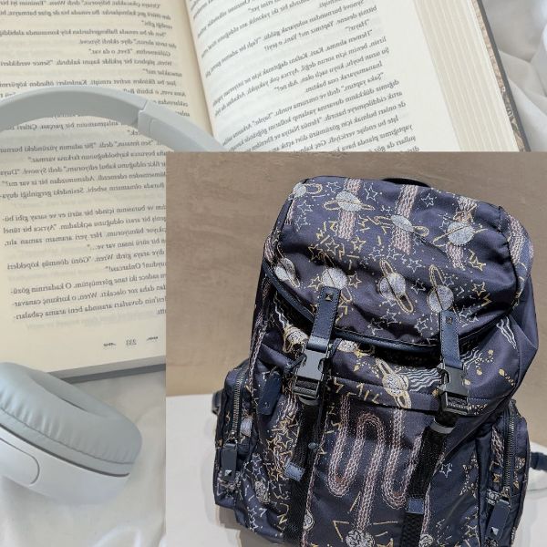 圖片 VALENTINO 後背包 星球滿版設計