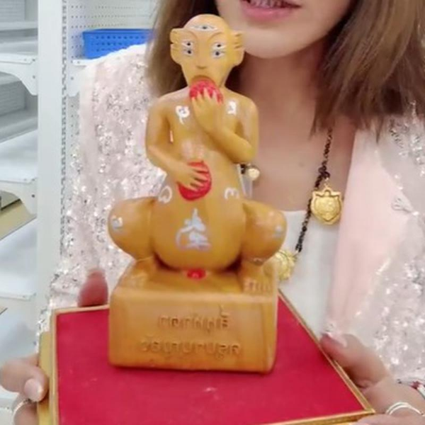 圖片 1880古巴汶洋五眼四耳供尊(淺)