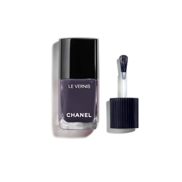 圖片 CHANEL 香奈兒彩妝 時尚釉光指甲油 13ml #371岩灰藍 - COSMIQUE  2025聖誕節限量彩妝